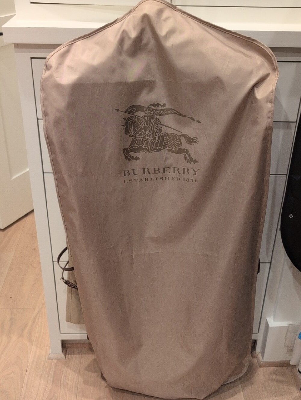 Burberry Beige Double-Breasted Trench Coat - Picture 4 of 4